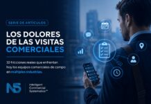 ¿Qué dolores genera el registro de visitas comerciales a todo ejecutivo?